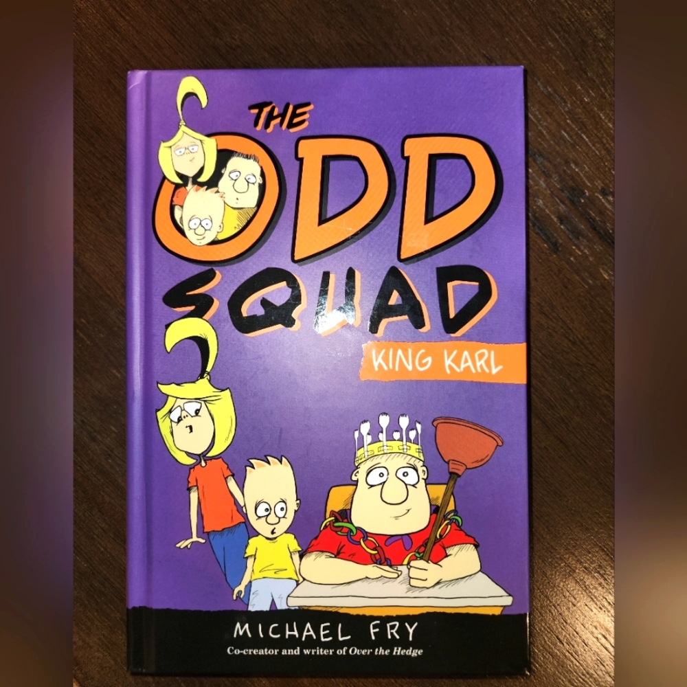 Odd Squad King Karl Book - Hardcover